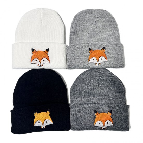 New European and American autumn and winter children's woolen hats, cartoon girls' knitted pullovers. Baby's rolled-brimmed earmuffs and warm hat New European and American autumn and winter children's woolen hats, cartoon girls' knitted pullovers. Baby's rolled-brimmed earmuffs and warm hat
