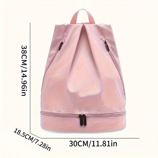 Feihong cross-border double-layer beach bag, large-capacity portable swimming bag. Swimming bag, travel handbag, beach bag, swimsuit storage bag Feihong cross-border double-layer beach bag, large-capacity portable swimming bag. Swimming bag, travel handbag, beach bag, swimsuit storage bag