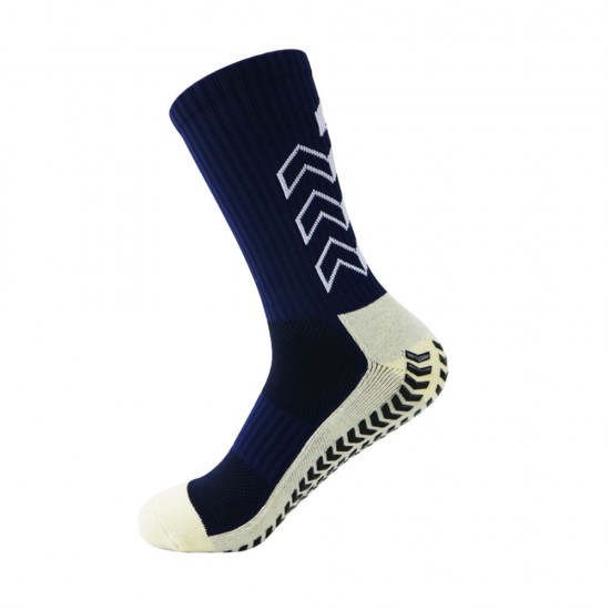 Adult men's sports socks, thickened towel-soled running socks, non-slip socks, factory direct