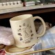 Korean Instagram cartoon koala bear glass, heat-resistant simple milk cup, niche creative gift.