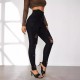 2025 New European and American Cross-Border Super High-Waisted Ripped Jeans: Tight-Leg Slimming Skinny Pants for Women