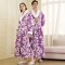 Net Weight: 1.2 kg Autumn/Winter Thickened Flannel Bathrobe for Men, Extra-Large Large Cut-Out Pattern Nightgown