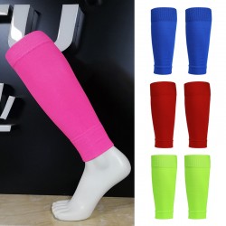 Breathable soccer socks, men's shin guards. Professional outdoor sports protective gear for children.