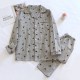 Candy solid color women's pajamas, spring, summer, and autumn, pure cotton double-layer washed cotton gauze, thin home pants, loose casual trousers