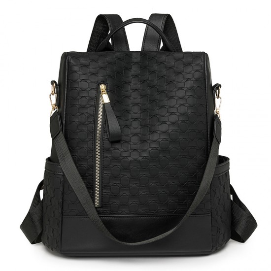 2025 New High-end Women's Backpack, Checkerboard Pattern, Casual, Versatile, Fashionable Travel backpack, dual-use shoulder bag 2025 New High-end Women's Backpack, Checkerboard Pattern, Casual, Versatile, Fashionable Travel backpack, dual-use shoulder bag