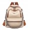 2025 New Trendy Women's Backpack, Korean Style, Versatile, Fashionable, Soft Leather, Small Backpack, Large Capacity, Student Backpack