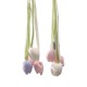 Handmade tulip curtain buckles, fresh and sweet flower buds, handicraft decorations, cross-border dropshipping