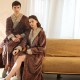 Amazon European-sized plus-size flannel robe for women, winter, men's coral fleece couple's bathrobe, thickened and long, autumn and winter. Amazon European-sized plus-size flannel robe for women, winter, men's coral fleece couple's bathrobe, thickened and long, autumn and winter.