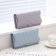 Lianbu new leather goods wallet, long, PU, printed, tri-fold, multi-card slot, multi-functional, large-capacity clutch. Lianbu new leather goods wallet, long, PU, printed, tri-fold, multi-card slot, multi-functional, large-capacity clutch.
