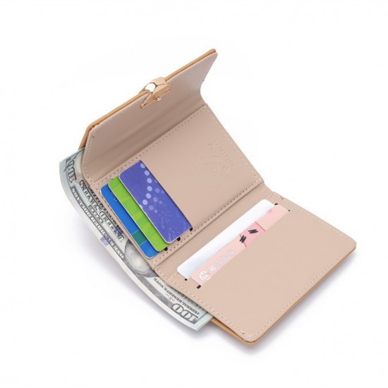 New women's short wallet, soft wallet, simple, multifunctional card holder, wallet, and student coin purse. New women's short wallet, soft wallet, simple, multifunctional card holder, wallet, and student coin purse.