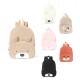 Best-selling cross-border corduroy backpack, student casual cartoon backpack, large capacity, cute bear backpack, plush bag