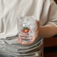 Cute girly red cherry dessert bowl, niche Korean Instagram heat-resistant glass bowl and yogurt cup for breakfast