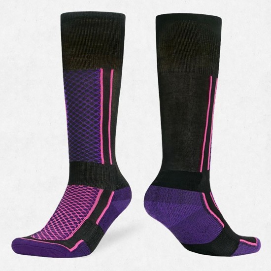 Men's and women's long-tube outdoor towel-soled hiking snow socks, winter professional ski socks, thickened and warm, snowboarding. Men's and women's long-tube outdoor towel-soled hiking snow socks, winter professional ski socks, thickened and warm, snowboarding.