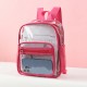 Cross-border transparent backpack, new summer casual PVC backpack, jelly bag, large capacity, transparent student backpack Cross-border transparent backpack, new summer casual PVC backpack, jelly bag, large capacity, transparent student backpack