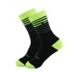 Casual sports jacquard socks for all seasons, mid-calf socks for young men and women, fashionable long socks