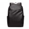 New cross-border men's PU leather backpack, simple and lightweight business travel bag, business casual, large capacity laptop bag