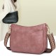 Cross-border soft leather women's commuter underarm bag, casual women's shoulder bag, large-capacity retro crossbody bag