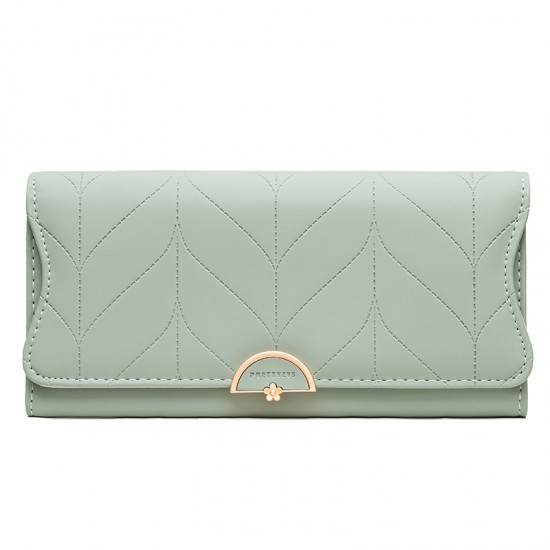 Prettyzys/Pretty's new women's long wallet, a stylish, foldable, PU, small, and fresh clutch. Prettyzys/Pretty's new women's long wallet, a stylish, foldable, PU, small, and fresh clutch.