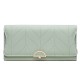 Prettyzys/Pretty's new women's long wallet, a stylish, foldable, PU, small, and fresh clutch. Prettyzys/Pretty's new women's long wallet, a stylish, foldable, PU, small, and fresh clutch.