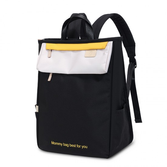 Gergxi trendy backpacks for men and women, new, simple, stylish, large-capacity, splash-resistant, lightweight daily handbags
