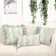 INS vintage cotton and linen tassel pillows, living room sofa cushions, model room bedside pillows, including cores INS vintage cotton and linen tassel pillows, living room sofa cushions, model room bedside pillows, including cores
