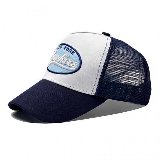 Spring and autumn mesh caps, featuring American retro trucker hats, casual sportswear, and fashionable men's and women's breathable sun-visor caps.
