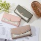 New women's wallet, long clutch, Japanese and Korean fashion print, fresh and stylish tri-fold wallet, multifunctional bag New women's wallet, long clutch, Japanese and Korean fashion print, fresh and stylish tri-fold wallet, multifunctional bag