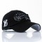 Cross-border washed cotton Amazon 3D embroidered cookies baseball caps, outdoor sports distressed lettering caps