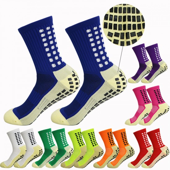 Cross-border wholesale thickened towel-soled, deodorizing, adhesive-coated, non-slip outdoor soccer socks, yoga and Pilates sports socks. Cross-border wholesale thickened towel-soled, deodorizing, adhesive-coated, non-slip outdoor soccer socks, yoga and Pilates sports socks.