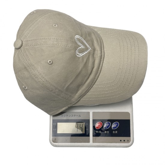 Heart heart retro casual washed distressed baseball cap for women, 2025 new summer burgundy wide-brim sun visor baseball cap