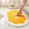 Cream-style absorbent bathroom floor mats, household non-slip restroom mats, bathroom doormats, bathroom carpets