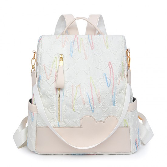 High-quality backpacks for female college students, Japanese-style cute, soft girl backpacks, versatile backpacks for middle and high school students