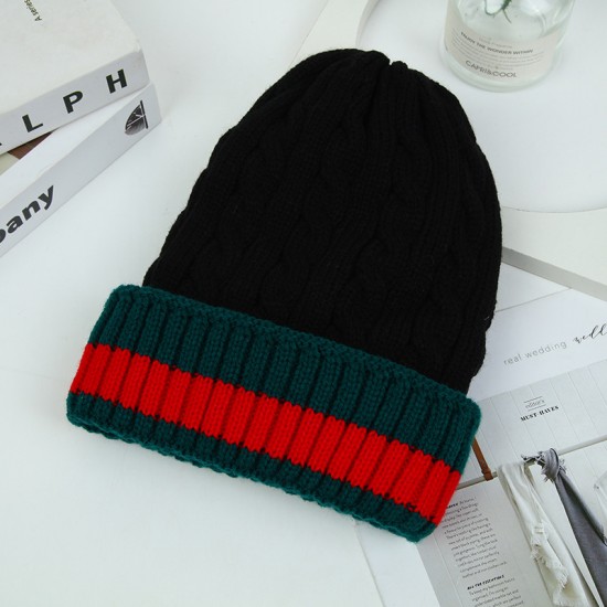 Amazon acrylic beanies, glossy knitted hats, European and American autumn and winter pullover hats for men and women, candy-colored hats