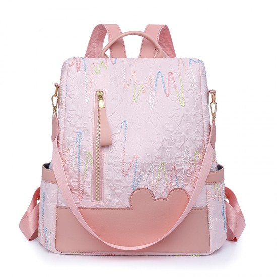 High-quality backpacks for female college students, Japanese-style cute, soft girl backpacks, versatile backpacks for middle and high school students