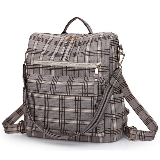 Cross-border women's casual retro large-capacity backpack, European and American retro PU backpack. Cross-border women's casual retro large-capacity backpack, European and American retro PU backpack.