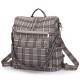 Cross-border women's casual retro large-capacity backpack, European and American retro PU backpack. Cross-border women's casual retro large-capacity backpack, European and American retro PU backpack.