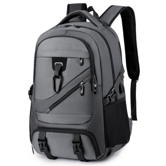 Super-large-capacity men's backpack, high-end travel backpack, sports outdoor luggage, mountaineering backpack, waterproof backpack
