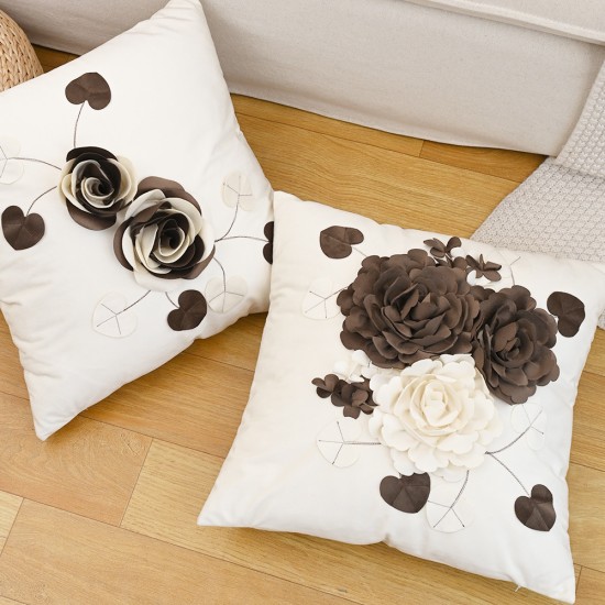 Cross-border Nordic INS vintage geometric chenille jacquard velvet pillow for living room sofa cushion covers Cross-border Nordic INS vintage geometric chenille jacquard velvet pillow for living room sofa cushion covers