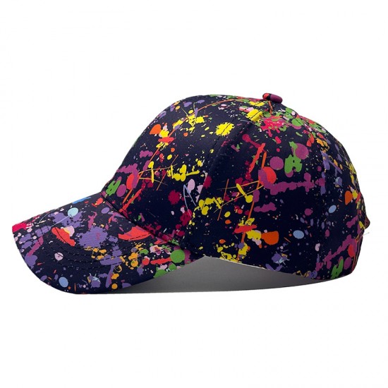 New cross-border women's colorful graffiti baseball caps for outdoor personalized sun protection and visor caps, Chinese Korean-style. New cross-border women's colorful graffiti baseball caps for outdoor personalized sun protection and visor caps, Chinese Korean-style.