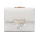 Hot Selling 2024 New Japanese and Korean Style Short Wallet, Small Fresh Tri-Folding Clip Bag for Women, Foldable Student Coin Purse
