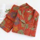 Women's winter coral fleece pajamas, warm, thickened, loose, plus-size, men's and women's casual loungewear