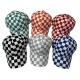 Cross-border new sports baseball cap, a stylish, unisex checkerboard peaked cap, a trendy outdoor sun protection hat.