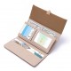 PRETTYZYS New Long Wallet for Women, Japanese and Korean Style Frosted Buckle and Folding Long Clutch and Card Holder PRETTYZYS New Long Wallet for Women, Japanese and Korean Style Frosted Buckle and Folding Long Clutch and Card Holder