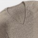 Slightly flared long-sleeved knit dress for women, 2025 autumn and winter French high-end V-neck, waisted A-line short skirt. Slightly flared long-sleeved knit dress for women, 2025 autumn and winter French high-end V-neck, waisted A-line short skirt.