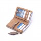 New women's short wallet, European and American style, simple, PU zippered and clasp, foldable clutch, student coin purse wholesale. New women's short wallet, European and American style, simple, PU zippered and clasp, foldable clutch, student coin purse wholesale.