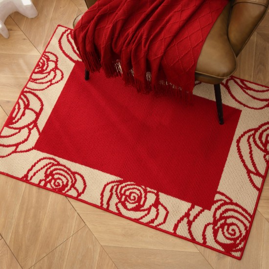 Cross-border polypropylene carpet, solid color, 3D entrance mats, wear-resistant, dust-removing, non-slip entrance mats Cross-border polypropylene carpet, solid color, 3D entrance mats, wear-resistant, dust-removing, non-slip entrance mats