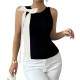 Cross-border European and American women's short skirts, new summer styles, fashionable and stylish, with a slanted neckline and contrasting pleated slim-fitting dresses