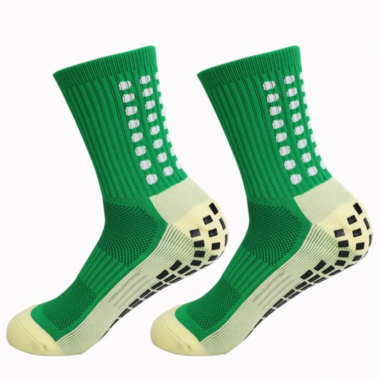 Cross-border non-slip rubberized mid-calf thickened football socks Terry socks, outdoor training, and mesh breathable. Cross-border non-slip rubberized mid-calf thickened football socks Terry socks, outdoor training, and mesh breathable.