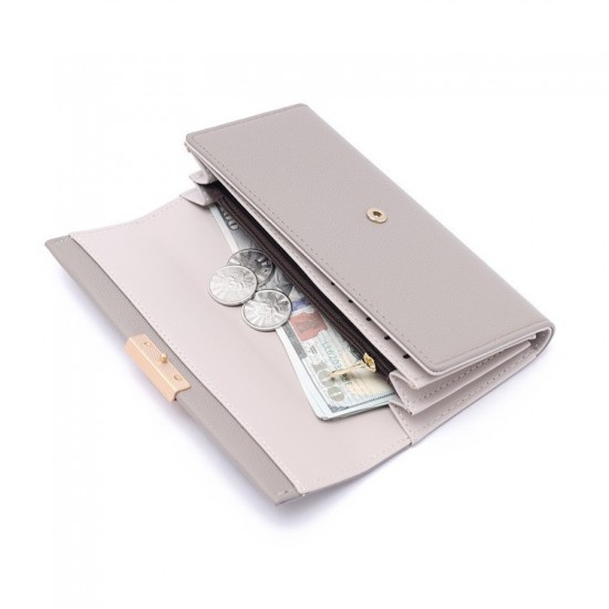 New cross-border long women's wallet, multifunctional Large-capacity, stylish, simple, solid-color clutches, in stock for wholesale. New cross-border long women's wallet, multifunctional Large-capacity, stylish, simple, solid-color clutches, in stock for wholesale.
