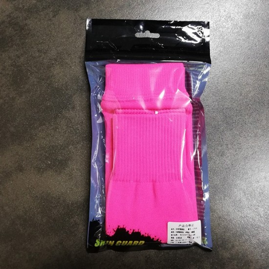 Breathable soccer socks, men's shin guards. Professional outdoor sports protective gear for children.
